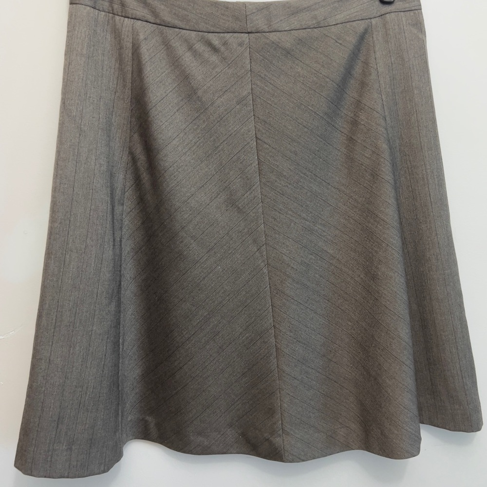 Business Style Pin Striped Skirt